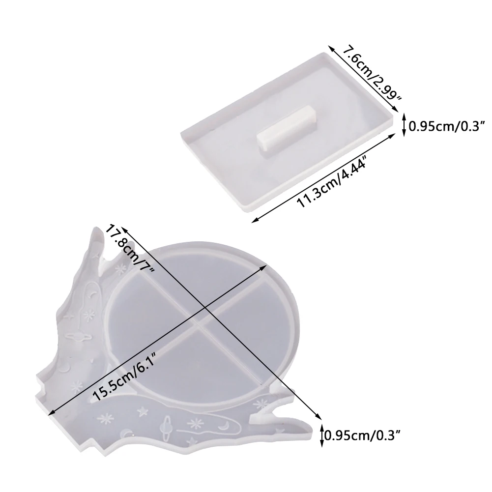 DIY Table Top Mirror Handicraft or Photo Frame Makeup Mirror Resin Mold Set with Bracket Hand Shaped Silicone Resin Art Crafts
DIY Table Top Mirror Handicraft or Photo Frame Makeup Mirror Resin Mold Set with Bracket Hand Shaped Silicone Resin Art Crafts