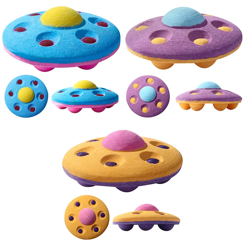 1Pcs 3 Color Flying Saucer Bath Salt Ball 90g/set Ocean Orange Lavender Essential Oil Bath Ball Bubble Explosive Bath Salt Ball
1Pcs 3 Color Flying Saucer Bath Salt Ball 90g/set Ocean Orange Lavender Essential Oil Bath Ball Bubble Explosive Bath Salt Ball