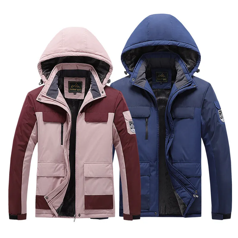 9XL Plus Size Couple's Stormsuit Men's and Women's Plush Waterproof Windbreaker Outdoor Sports Mountaineering Suit 2022 Clothing
9XL Plus Size Couple's Stormsuit Men's and Women's Plush Waterproof Windbreaker Outdoor Sports Mountaineering Suit 2022 Clothing