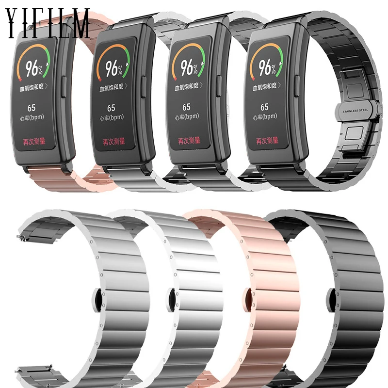 Металлический ремешок Slubby, подходит для Huawei Band 6, прочный браслет из нержавеющей стали для Huawei Band6, сменный Браслет
Металлический ремешок Slubby, подходит для Huawei Band 6, прочный браслет из нержавеющей стали для Huawei Band6, сменный Браслет