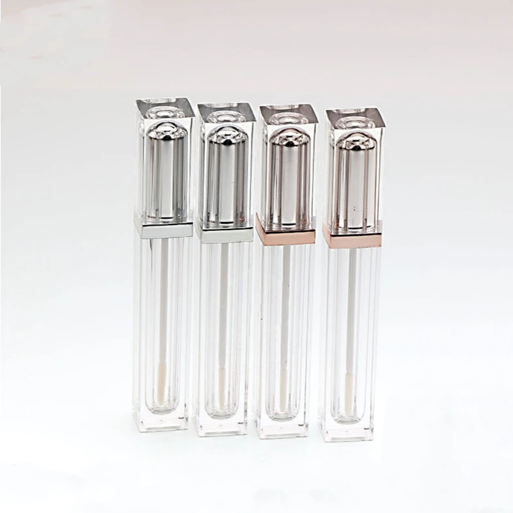 Empty 7ml High Quality Square Silver Champagne Lip Gloss Tube Cosmetic Container Bottle 24pcs
Empty 7ml High Quality Square Silver Champagne Lip Gloss Tube Cosmetic Container Bottle 24pcs