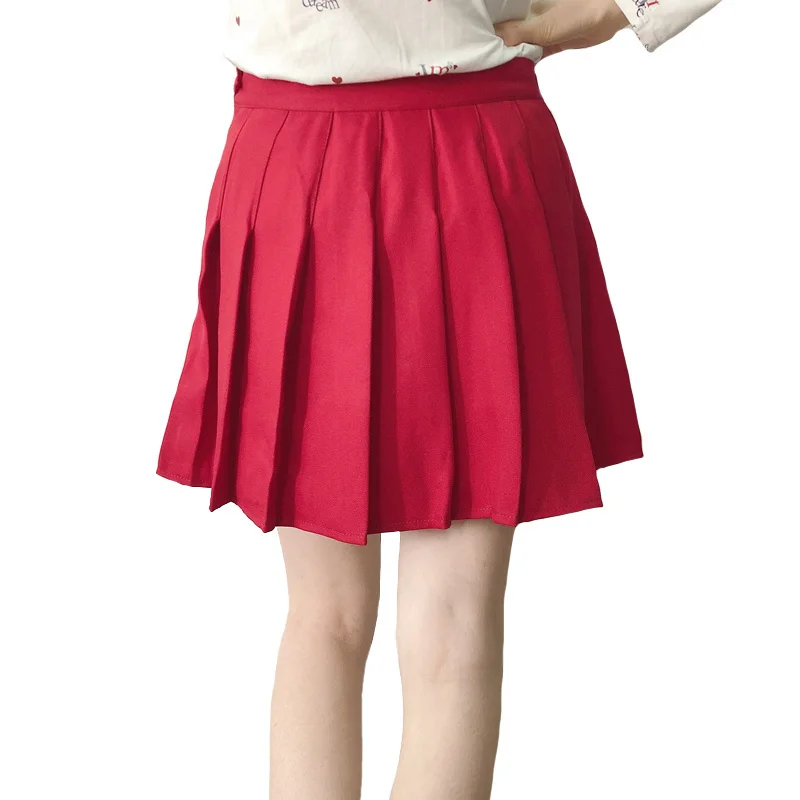 2023 Sexy Women Pleated Skirt Summer High Waist Chic A Line Mini Skirts Korean Zipper Preppy Style Red Skirt New Girls Dance Ski
2023 Sexy Women Pleated Skirt Summer High Waist Chic A Line Mini Skirts Korean Zipper Preppy Style Red Skirt New Girls Dance Ski