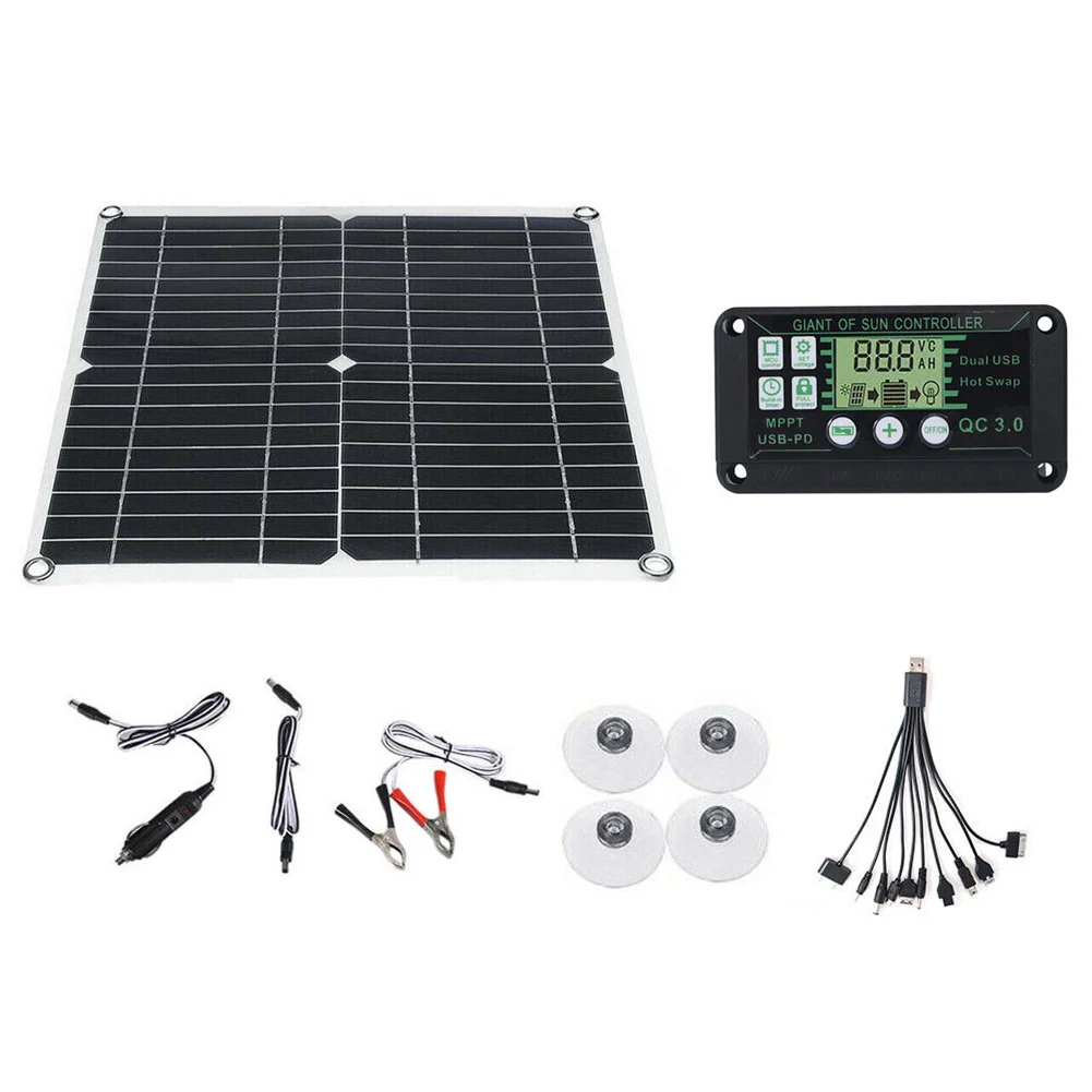 Solar Panel Charger Solar Chargers Outputs RV Boat Outdoor Solar Panel Charger Solar Panel Kit Solar Street Lamp
Solar Panel Charger Solar Chargers Outputs RV Boat Outdoor Solar Panel Charger Solar Panel Kit Solar Street Lamp