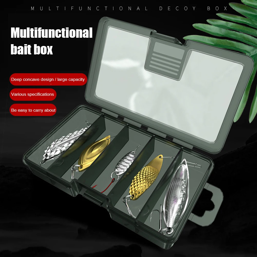 Plastic Fishing Spoon Hooks Lures Bait Storage Trays Box Fishing Tackle Storage Organizer Fishing Tackle Container Case
Plastic Fishing Spoon Hooks Lures Bait Storage Trays Box Fishing Tackle Storage Organizer Fishing Tackle Container Case