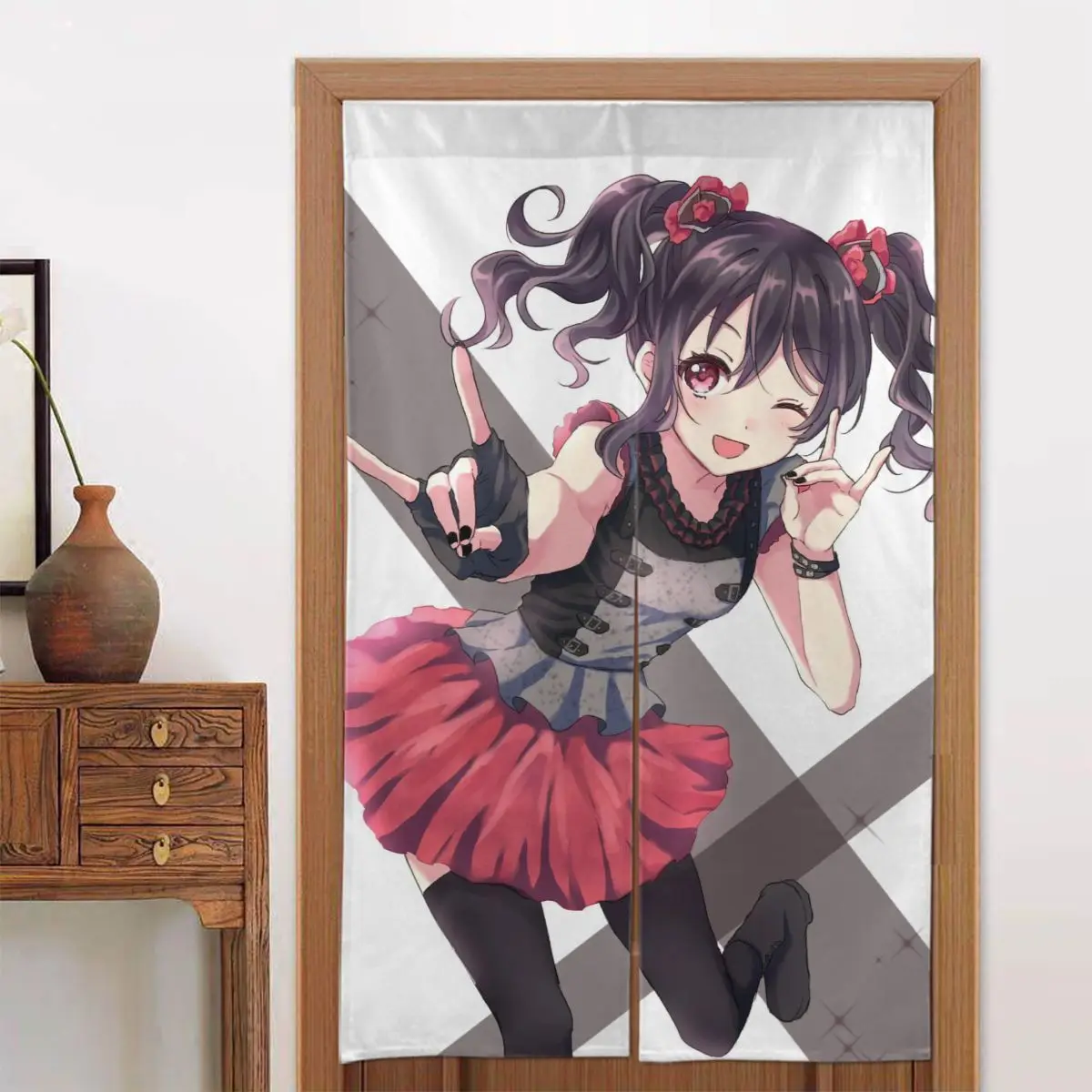 Nico Love Live Japanese Door Curtain Anime Blackout Curtain Cotton Linen Hanging Half Curtain for Doorway Living Room Decoration
Nico Love Live Japanese Door Curtain Anime Blackout Curtain Cotton Linen Hanging Half Curtain for Doorway Living Room Decoration