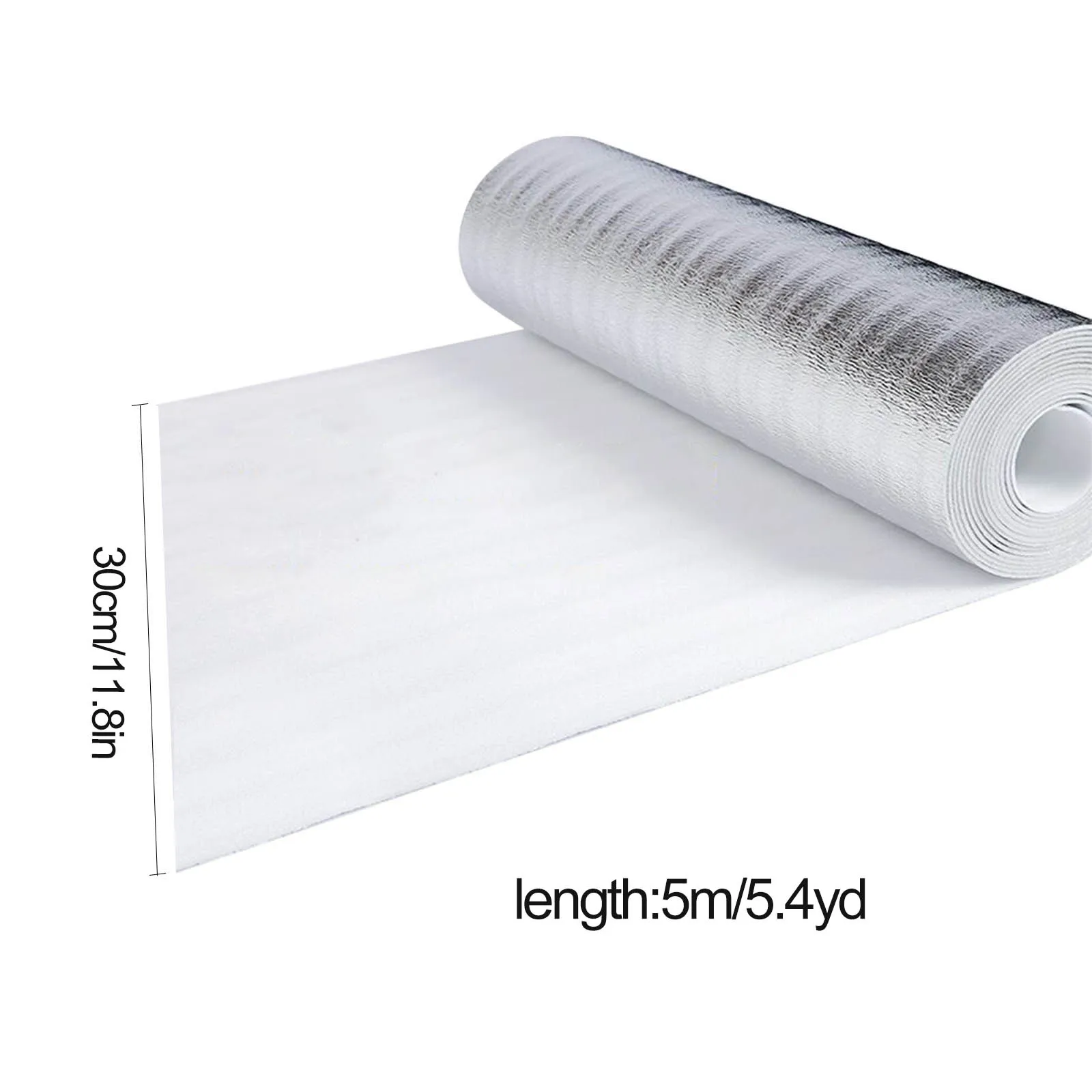1 Roll Radiator Reflective Film Wall Thermal Insulation Film Aluminum Foil Thermal Film 5/10M 0.5/0.4/0.3M For Home Decoration
1 Roll Radiator Reflective Film Wall Thermal Insulation Film Aluminum Foil Thermal Film 5/10M 0.5/0.4/0.3M For Home Decoration