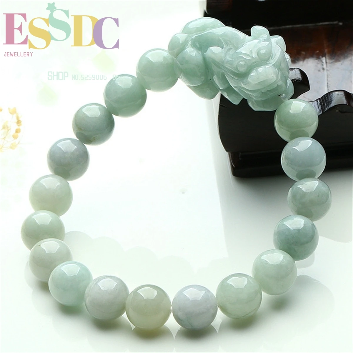 Droship Fashion Natural Burma Jadeite Pixiu Charm Bracelet DIY Feitsui Beads Men or Women Wrap Bracelet Jewelry +Certificate
Droship Fashion Natural Burma Jadeite Pixiu Charm Bracelet DIY Feitsui Beads Men or Women Wrap Bracelet Jewelry +Certificate