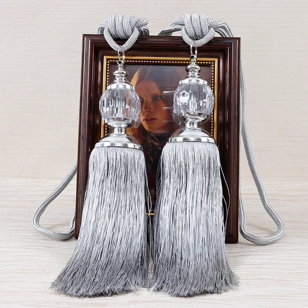 Tie Holdbacks Curtain Tieback Living Room Dining Room Plyester+Plastic Rope Tassel 2pcs 9 Colors Option Beaded Ball
Tie Holdbacks Curtain Tieback Living Room Dining Room Plyester+Plastic Rope Tassel 2pcs 9 Colors Option Beaded Ball