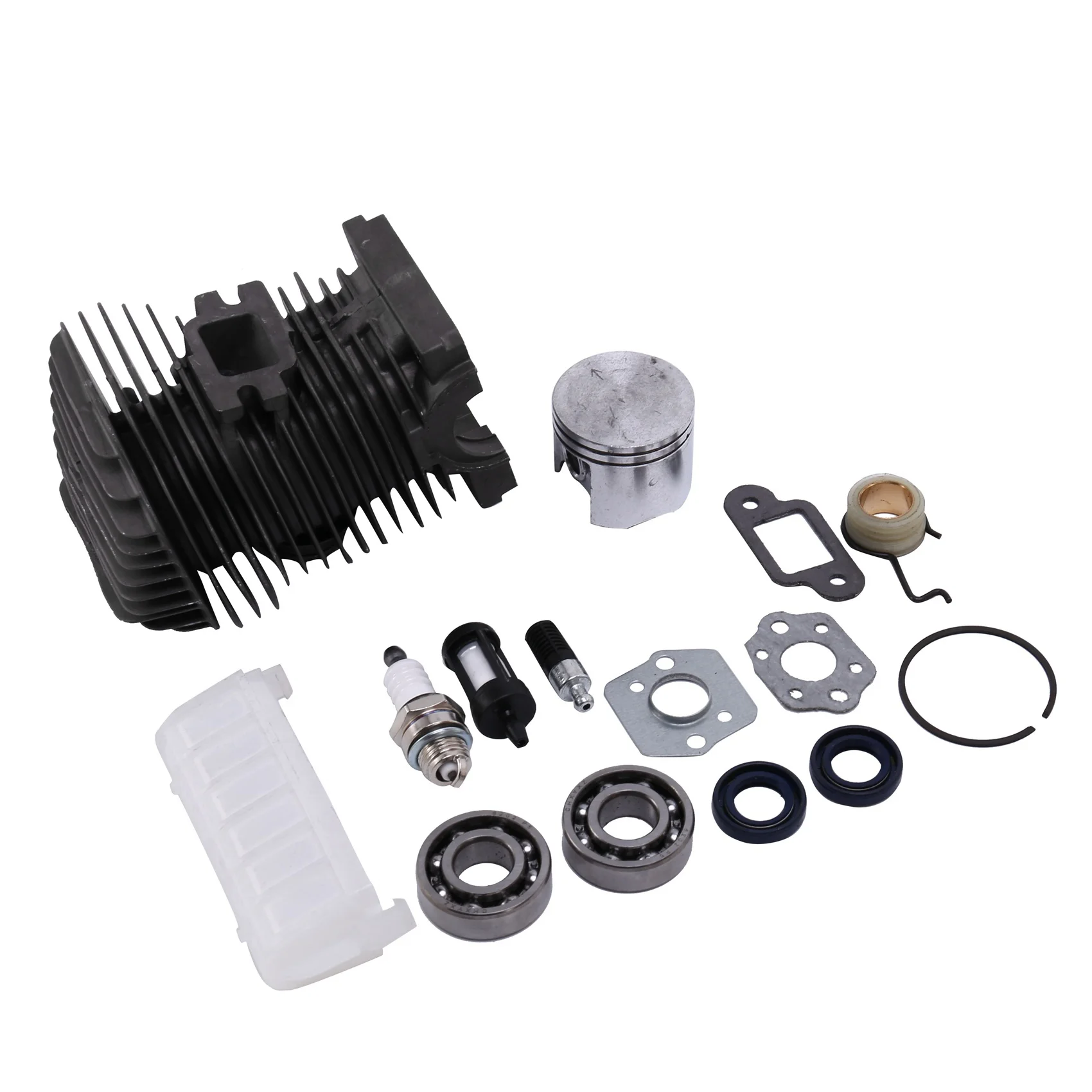 42.5MM Cylinder Piston Engine Motor Rebuild Kit for STIHL 025 MS250 Chainsaw with Bearing Oil Seal Filters
42.5MM Cylinder Piston Engine Motor Rebuild Kit for STIHL 025 MS250 Chainsaw with Bearing Oil Seal Filters