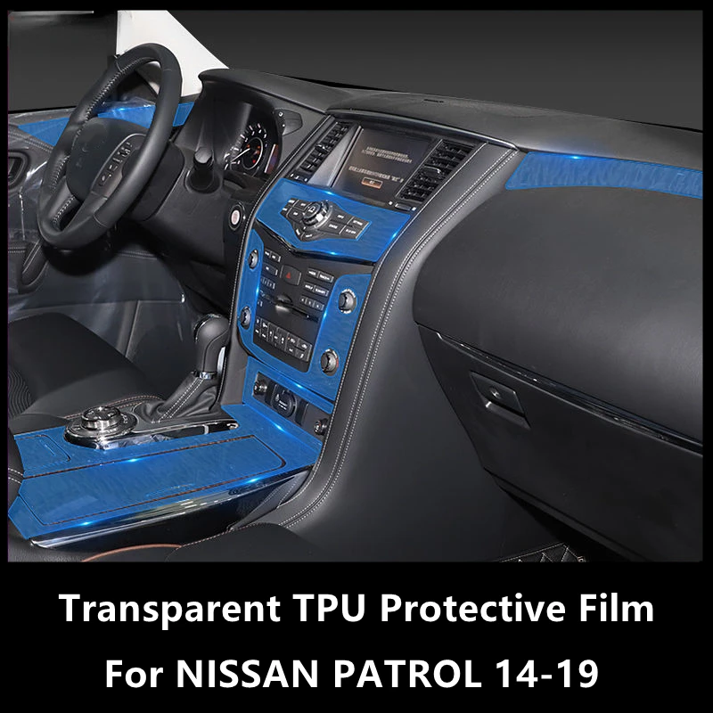For NISSAN PATROL 14-19 Car Interior Center Console Transparent TPU Protective Film Anti-scratch Repair Film Accessories Refit
For NISSAN PATROL 14-19 Car Interior Center Console Transparent TPU Protective Film Anti-scratch Repair Film Accessories Refit