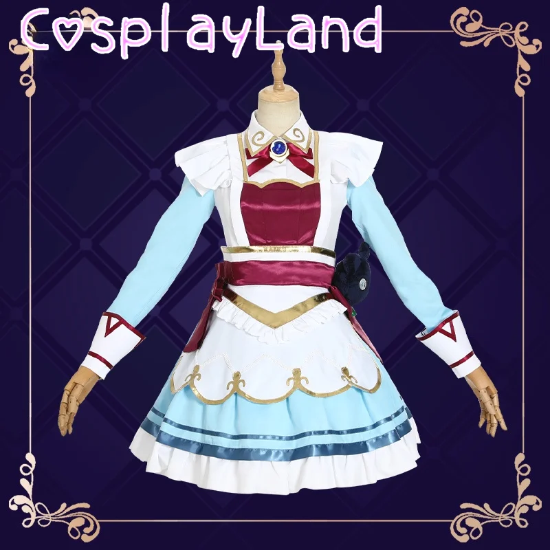 Game LOL Hero League Cosplay Coffee Sweetheart Gwen Lolita Cosplay Costume Halloween Costumes for Women Dress Maid Dress
Game LOL Hero League Cosplay Coffee Sweetheart Gwen Lolita Cosplay Costume Halloween Costumes for Women Dress Maid Dress