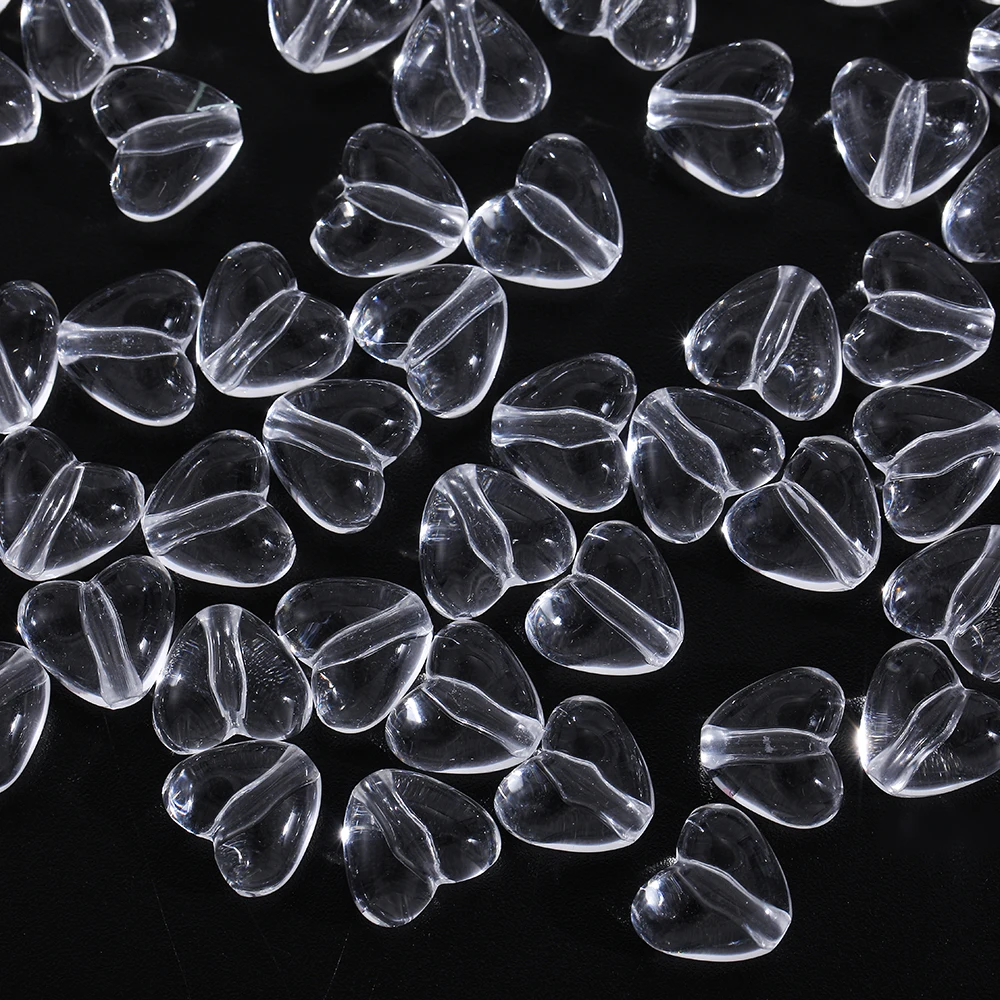 30/50pcs Transparent Heart Oval Shape Beads Acrylic Spacer Loose Beads for Jewelry Making Bracelet Necklace Handmade Supplies
30/50pcs Transparent Heart Oval Shape Beads Acrylic Spacer Loose Beads for Jewelry Making Bracelet Necklace Handmade Supplies