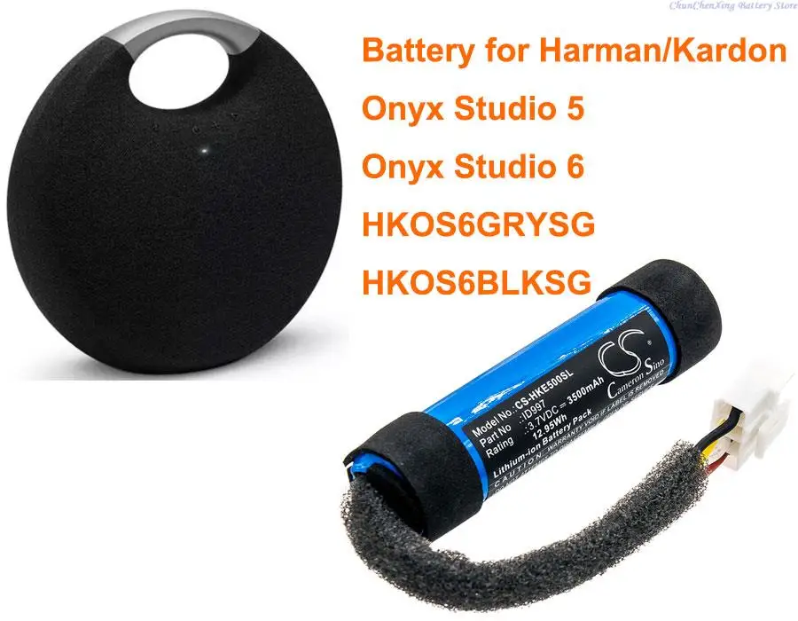 Аккумулятор для динамика Cameron Sino 3500 мАч Harman/Kardon Onyx Studio 5 6 HKOS6GRYSG HKOS6BLKSG | Электроника