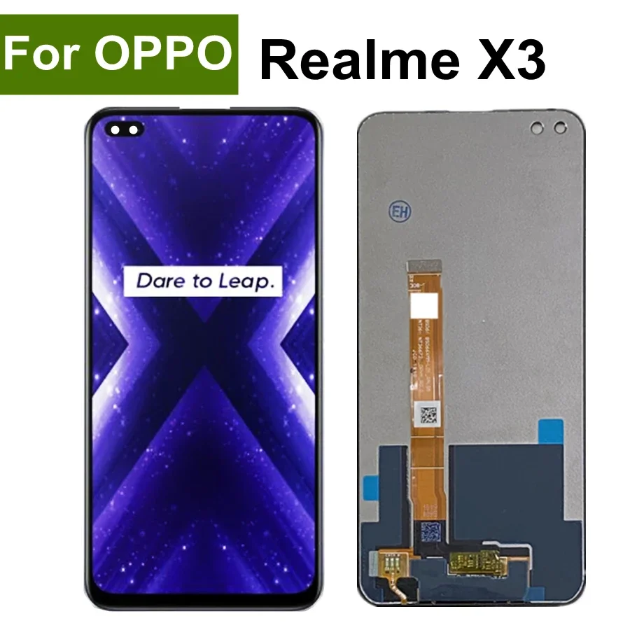 6 "для Oppo Realme X3 ЖК-дисплей RMX2142 RMX2081 RMX2085 Замена дигитайзера экрана сенсорной