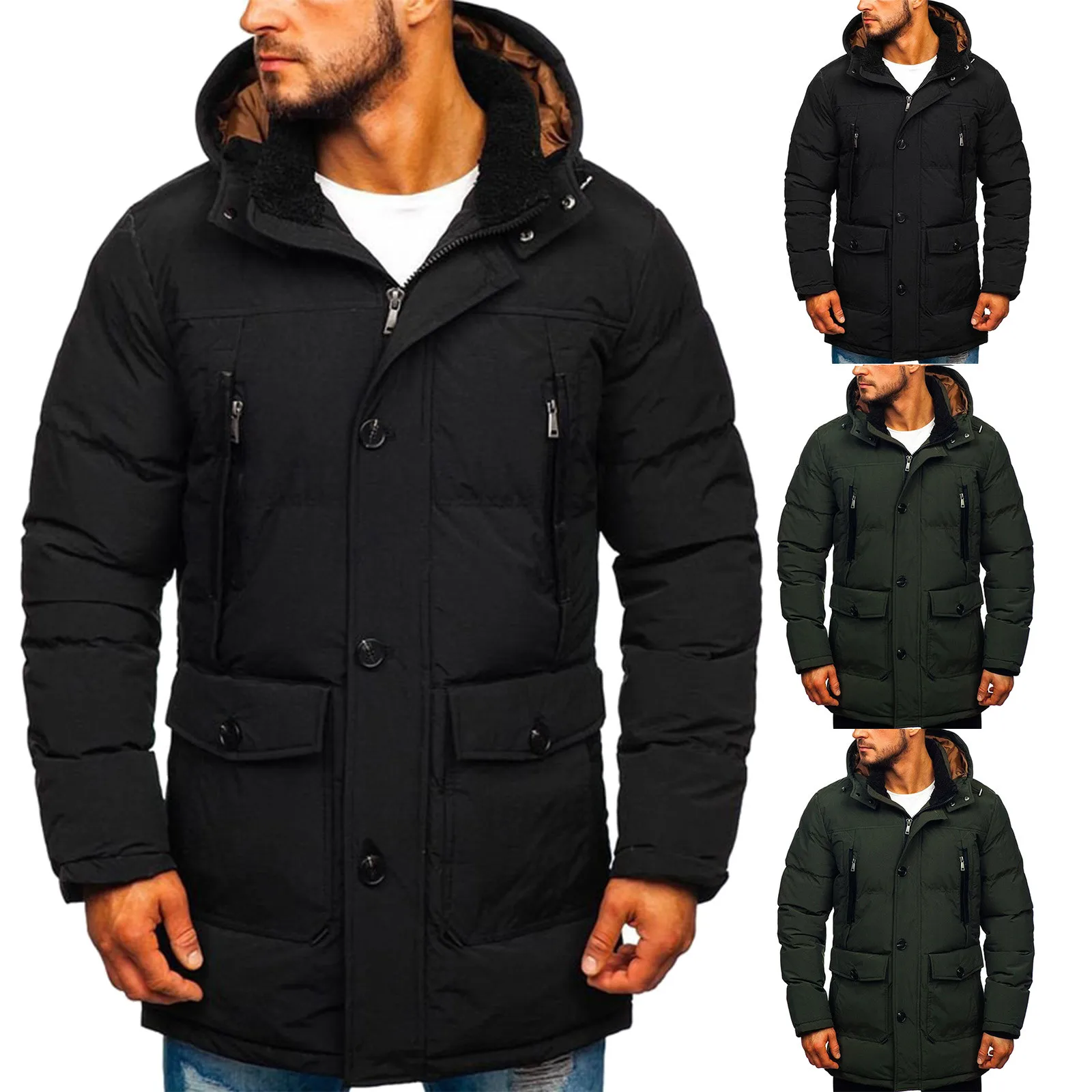 Высококачественная Мужская модная Повседневная ветровка, куртка, хлопковое пальто, бархатный утепленный комбинезон, зимнее пальто для студентов, верхняя одежда 
Высококачественная Мужская модная Повседневная ветровка, куртка, хлопковое пальто, бархатный утепленный комбинезон, зимнее пальто для студентов, верхняя одежда