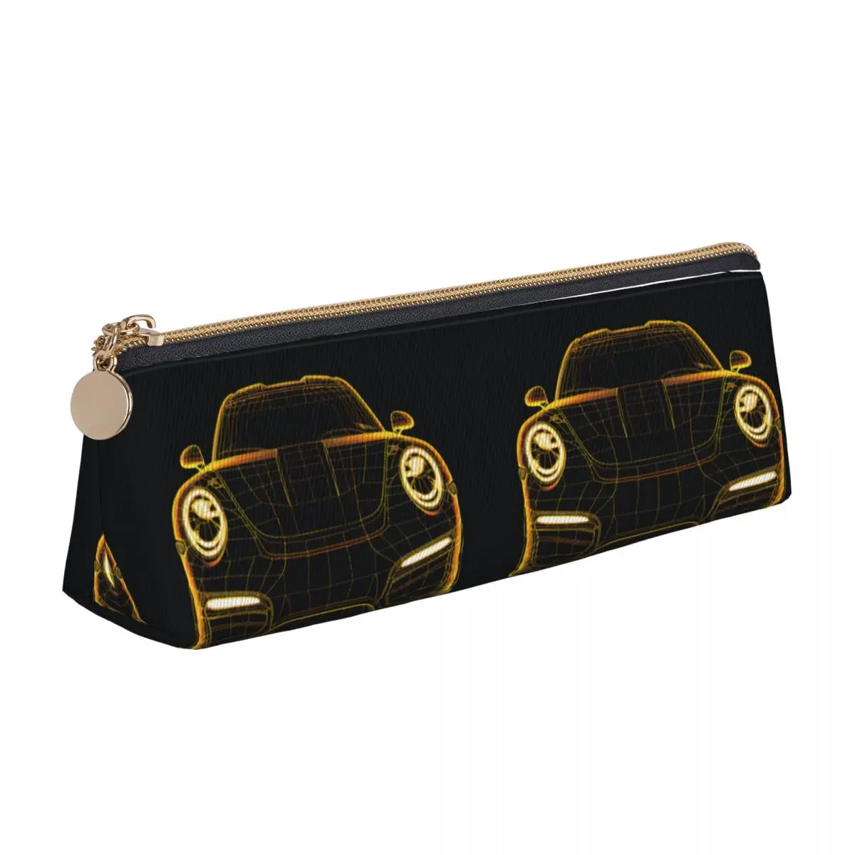Classic Sports Car Triangle Pencil Case Neon Line Art School Large Zipper Pencil Box For Child Cute Leather Pen Bags
Classic Sports Car Triangle Pencil Case Neon Line Art School Large Zipper Pencil Box For Child Cute Leather Pen Bags