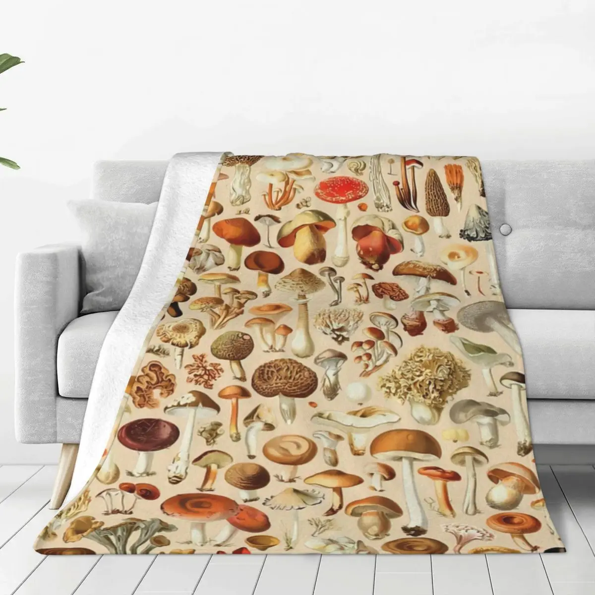 Vintage Mushroom Designs Collection Bed Blanket Flannel Blanket Flannel Blanket Air conditioning blanket
Vintage Mushroom Designs Collection Bed Blanket Flannel Blanket Flannel Blanket Air conditioning blanket