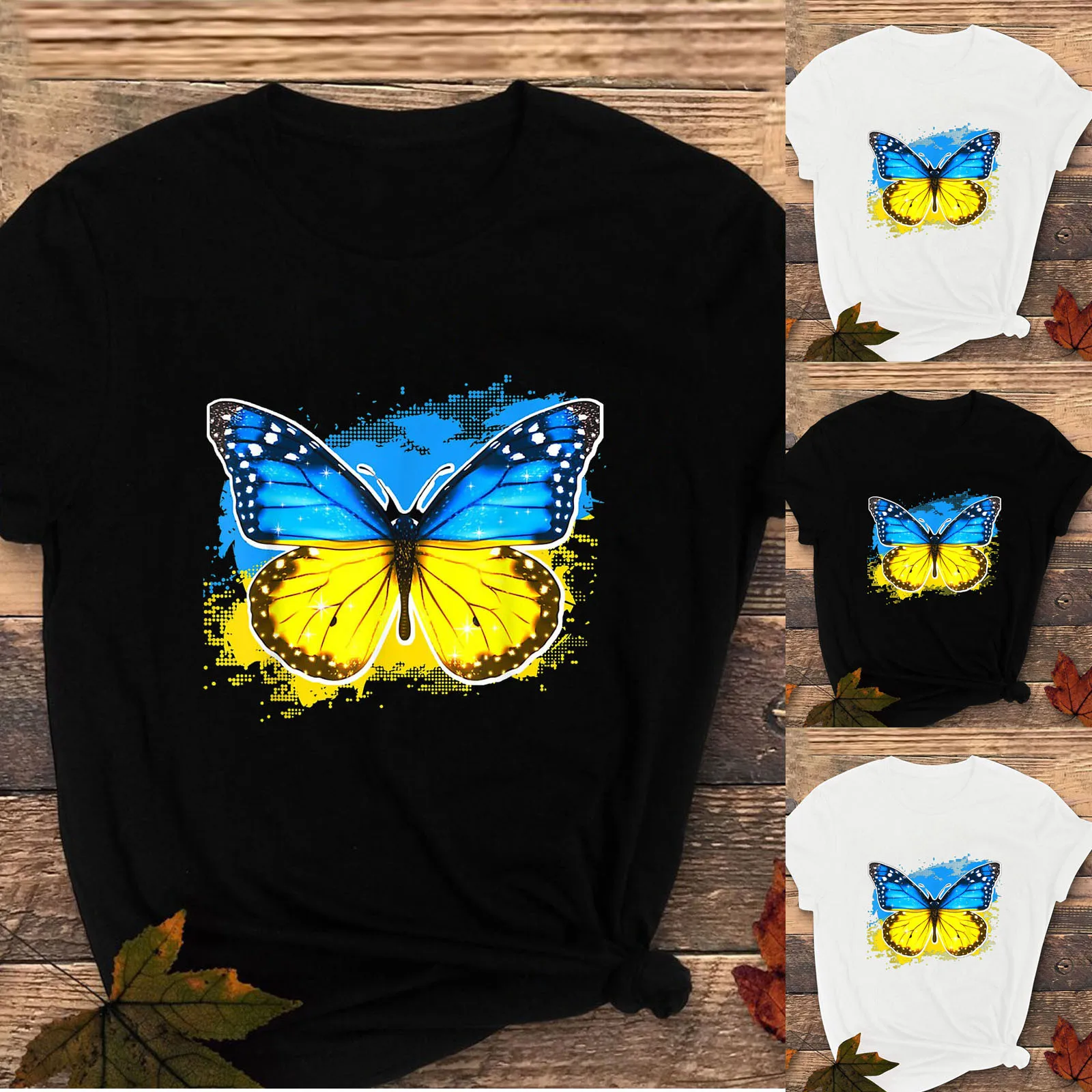 New Ukraine T Shirt Summer Harajuku Women Tops Yellow Teapot Butterfly Printed Short Sleeve T 90s Comfortable Souvenir T A40
New Ukraine T Shirt Summer Harajuku Women Tops Yellow Teapot Butterfly Printed Short Sleeve T 90s Comfortable Souvenir T A40