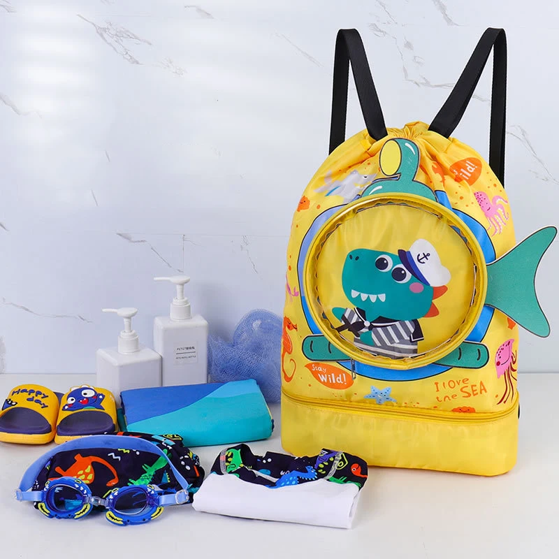 Children Dry Wet Storage bag Separation Beach Backpack Cartoon Cute Swimming Clothes Shoes Knapsack Travel Belonging Organize
Children Dry Wet Storage bag Separation Beach Backpack Cartoon Cute Swimming Clothes Shoes Knapsack Travel Belonging Organize