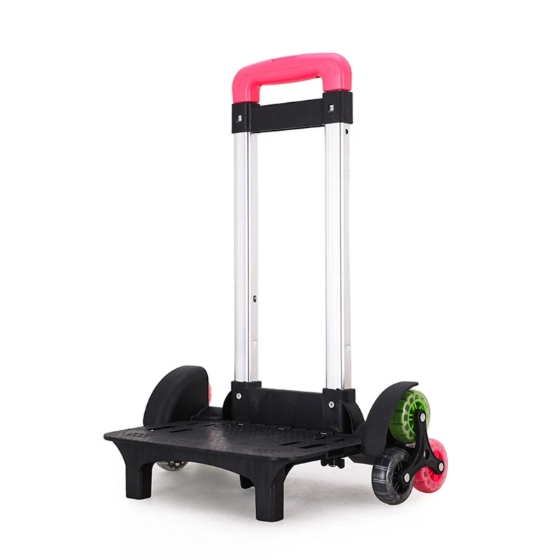 Aluminium Alloy Backpack Trolley with 6 Wheels Foldable Trolley Cart Wheeled Hand Truck for Luggage Backpack School Bags
Aluminium Alloy Backpack Trolley with 6 Wheels Foldable Trolley Cart Wheeled Hand Truck for Luggage Backpack School Bags