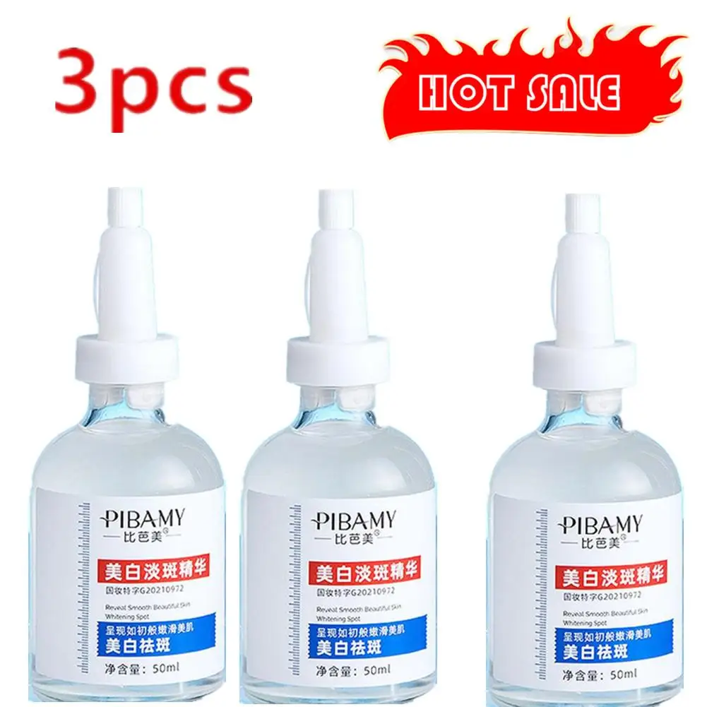 3PCS Pibamy Black Spot Remover Chino Vitamin C Face Serum For Freckles For Women Men Blemish Anti-Wrinkle Essence Skin Care 50ml
3PCS Pibamy Black Spot Remover Chino Vitamin C Face Serum For Freckles For Women Men Blemish Anti-Wrinkle Essence Skin Care 50ml