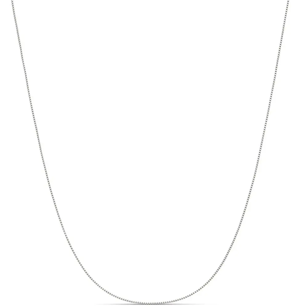 925 Sterling Silver 1mm Box Chain Necklace, 16” to 30”, with Spring Clasp, for Women, Girls, Unisex
925 Sterling Silver 1mm Box Chain Necklace, 16” to 30”, with Spring Clasp, for Women, Girls, Unisex