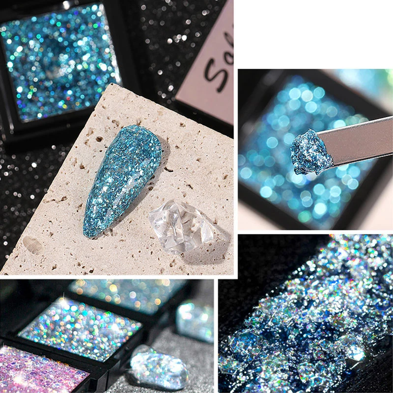 1Box Solid Glitter Nail Polish Gel Nail Sequins Gel UV Polish Gel Giltter 2022 3g/BOX Sparkle Sequins Gel
1Box Solid Glitter Nail Polish Gel Nail Sequins Gel UV Polish Gel Giltter 2022 3g/BOX Sparkle Sequins Gel