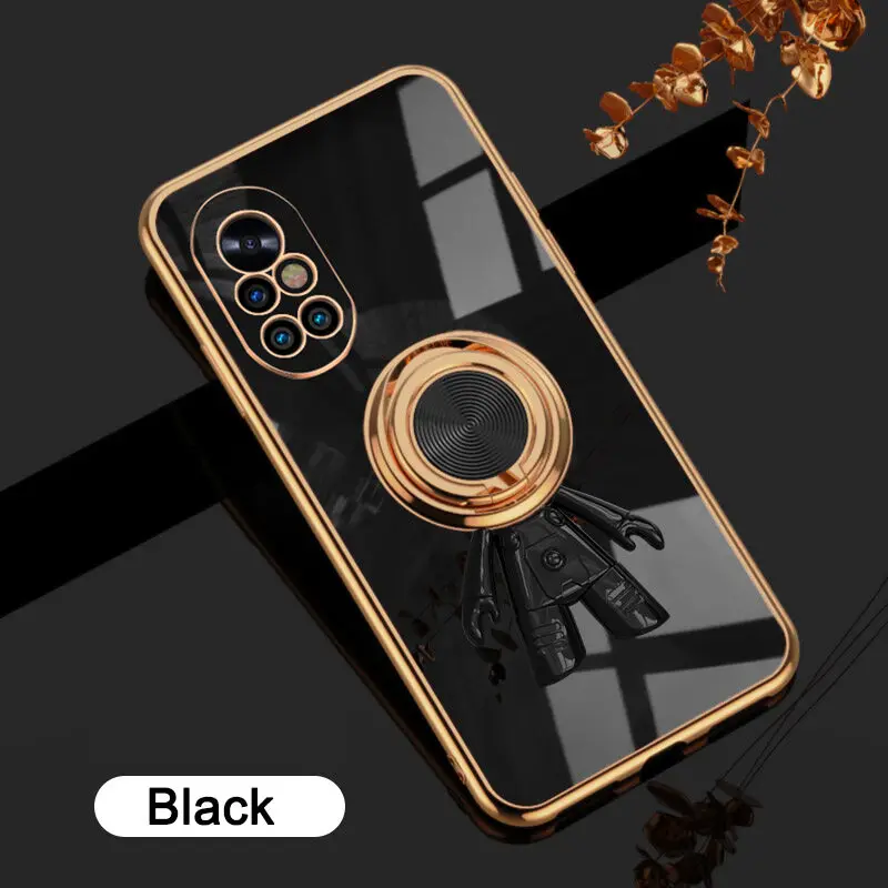 For Huawei Nova 6 7 8 SE 9 Pro Phone Case, All-Inclusive 3D Stereo Astronaut Hidden Stand All-Inclusive Soft Silicone Case
For Huawei Nova 6 7 8 SE 9 Pro Phone Case, All-Inclusive 3D Stereo Astronaut Hidden Stand All-Inclusive Soft Silicone Case
