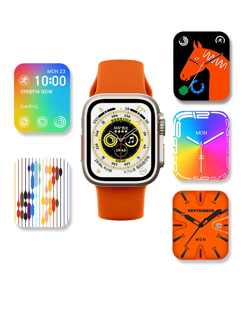 Women Smart Watch Series 7 8 Watch for Apple Ultra Woman Newin Men NFC Sports Waterproof Watches Smartwatch Newin Men Women Man
Women Smart Watch Series 7 8 Watch for Apple Ultra Woman Newin Men NFC Sports Waterproof Watches Smartwatch Newin Men Women Man