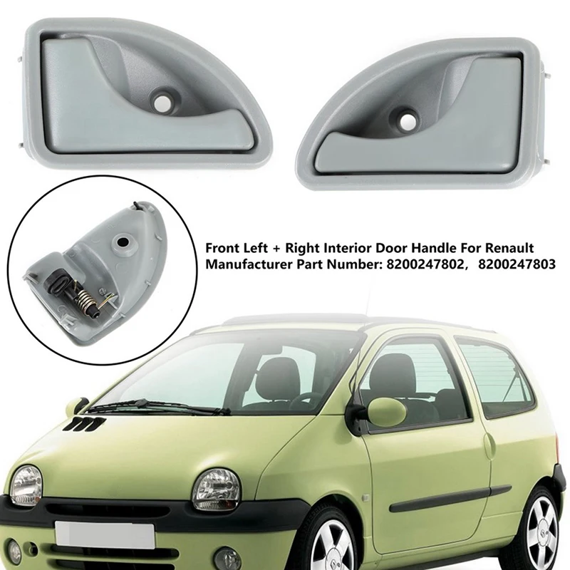 8200247802 Car Door Internal Handle Left And Right Installed For Renault Clio 99 Megane 1998-2002 Landscape 1999-2005
8200247802 Car Door Internal Handle Left And Right Installed For Renault Clio 99 Megane 1998-2002 Landscape 1999-2005