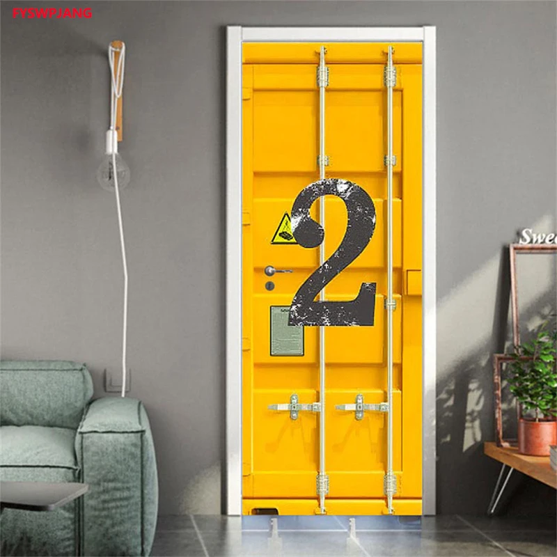 Door Stickers Home Decor Door Wrap Container Wall Sticker Mural Wallpaper Self Adhesive PVC Removable Waterproof Door Decal
Door Stickers Home Decor Door Wrap Container Wall Sticker Mural Wallpaper Self Adhesive PVC Removable Waterproof Door Decal