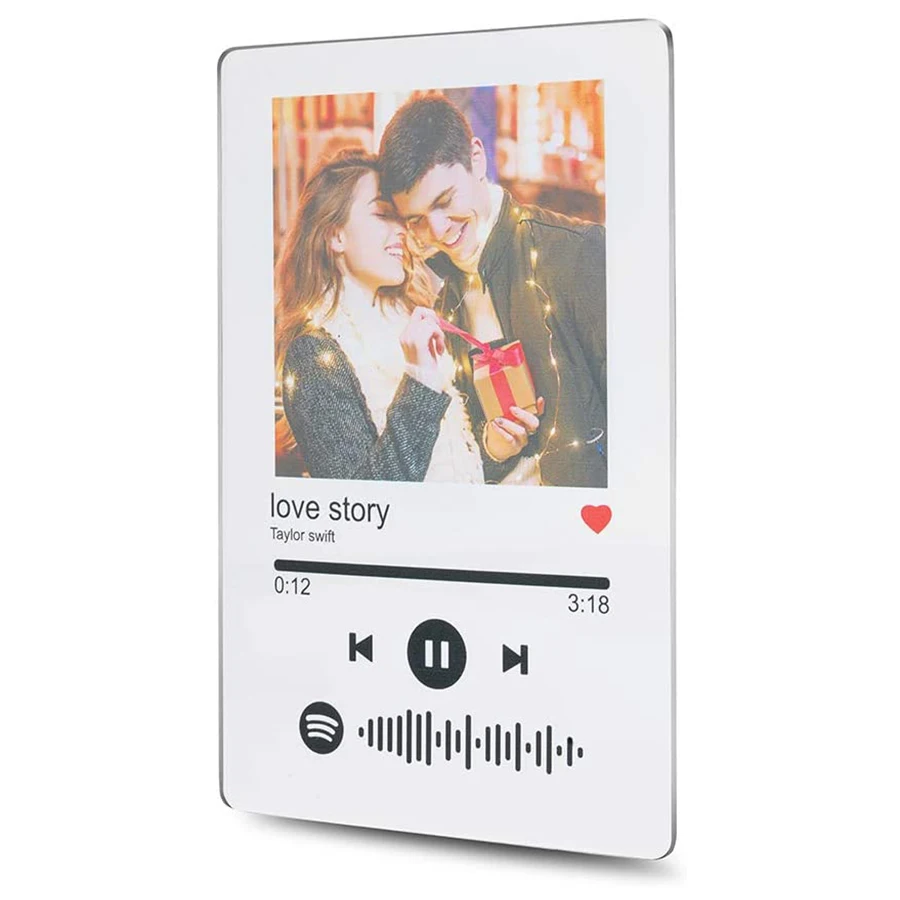 Custom Spotify Acrylic Scannable Code Music Personalized Song Plaque Music Sign Song Album Cover Picture Photo Gift For Lover
Custom Spotify Acrylic Scannable Code Music Personalized Song Plaque Music Sign Song Album Cover Picture Photo Gift For Lover