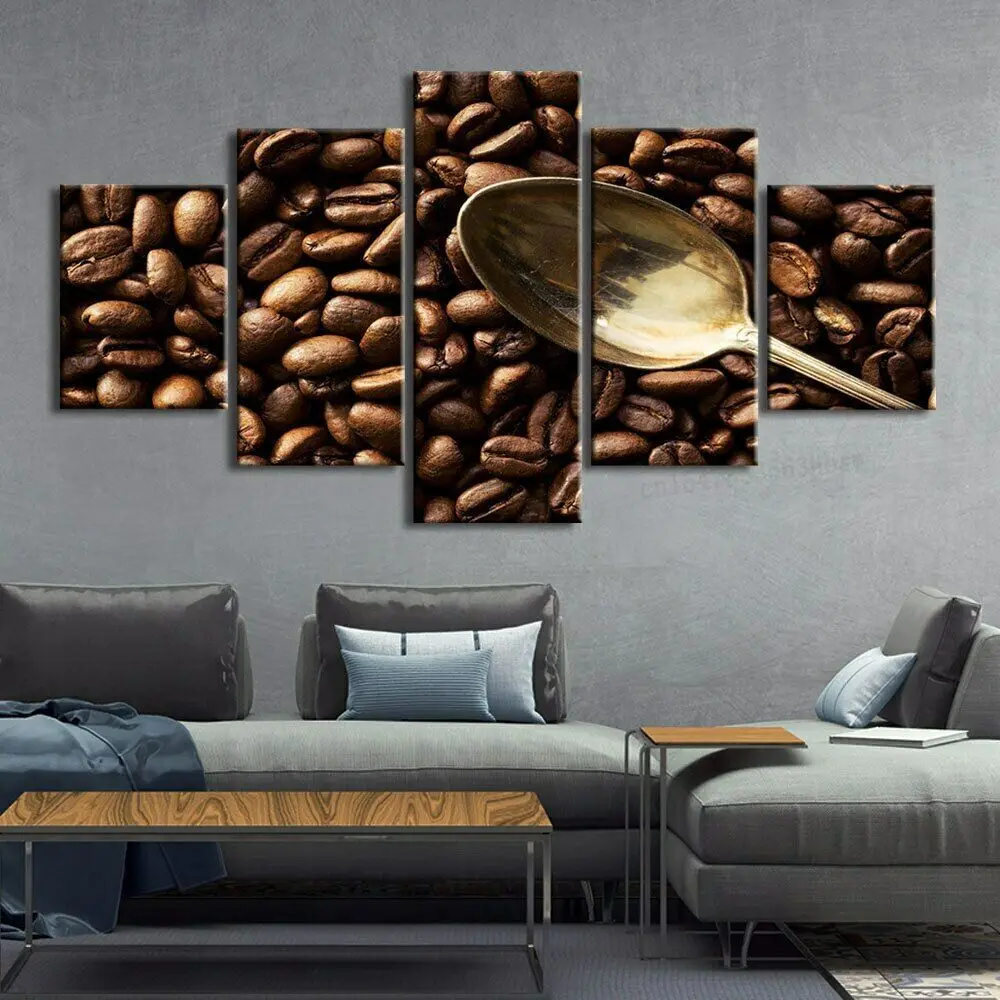 5 Panel Coffee Drink Bean Cafe Canvas Picture Wall Art HD Print Decor Pictures 5 Piece Room Decor
5 Panel Coffee Drink Bean Cafe Canvas Picture Wall Art HD Print Decor Pictures 5 Piece Room Decor