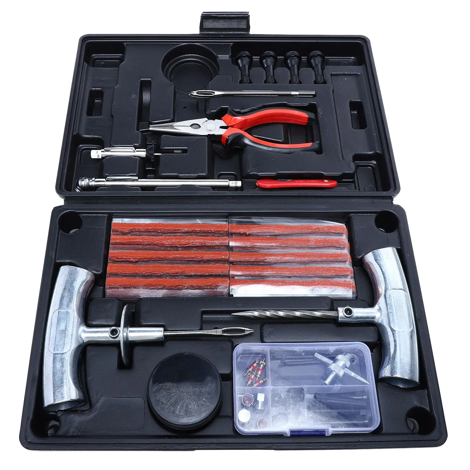 67pcs Tire Repair Kit Auto SUV Car Tire Tyre Repair Tool Practical Hand Tools Tubeless tire repair car off-road tire repair kit
67pcs Tire Repair Kit Auto SUV Car Tire Tyre Repair Tool Practical Hand Tools Tubeless tire repair car off-road tire repair kit