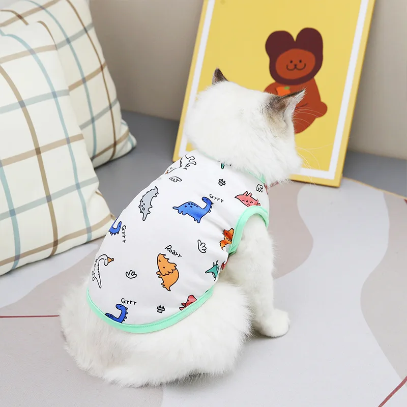 Pet Cat Clothesshorthair Catlonghair Catpersian Catdinosaur Vestkitten Dog Clothingpet Supplies 
Pet Cat Clothesshorthair Catlonghair Catpersian Catdinosaur Vestkitten Dog Clothingpet Supplies
