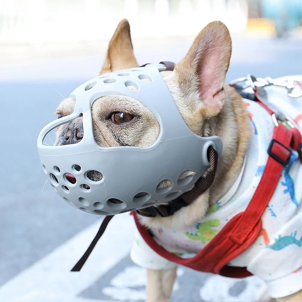 Pug Bulldog Short Snout Muzzle for Dogs Muzzle Puppy Flat Face Holes Breathable Rubber Mask for Anti-Eat Anti-Bite Anti-Bark
Pug Bulldog Short Snout Muzzle for Dogs Muzzle Puppy Flat Face Holes Breathable Rubber Mask for Anti-Eat Anti-Bite Anti-Bark
