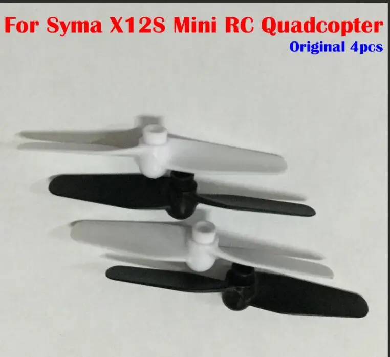 4pcs Original Main Propeller Replacement Spare Parts for Syma X12S Mini Quadcopters & Multicopter RC drone
4pcs Original Main Propeller Replacement Spare Parts for Syma X12S Mini Quadcopters & Multicopter RC drone