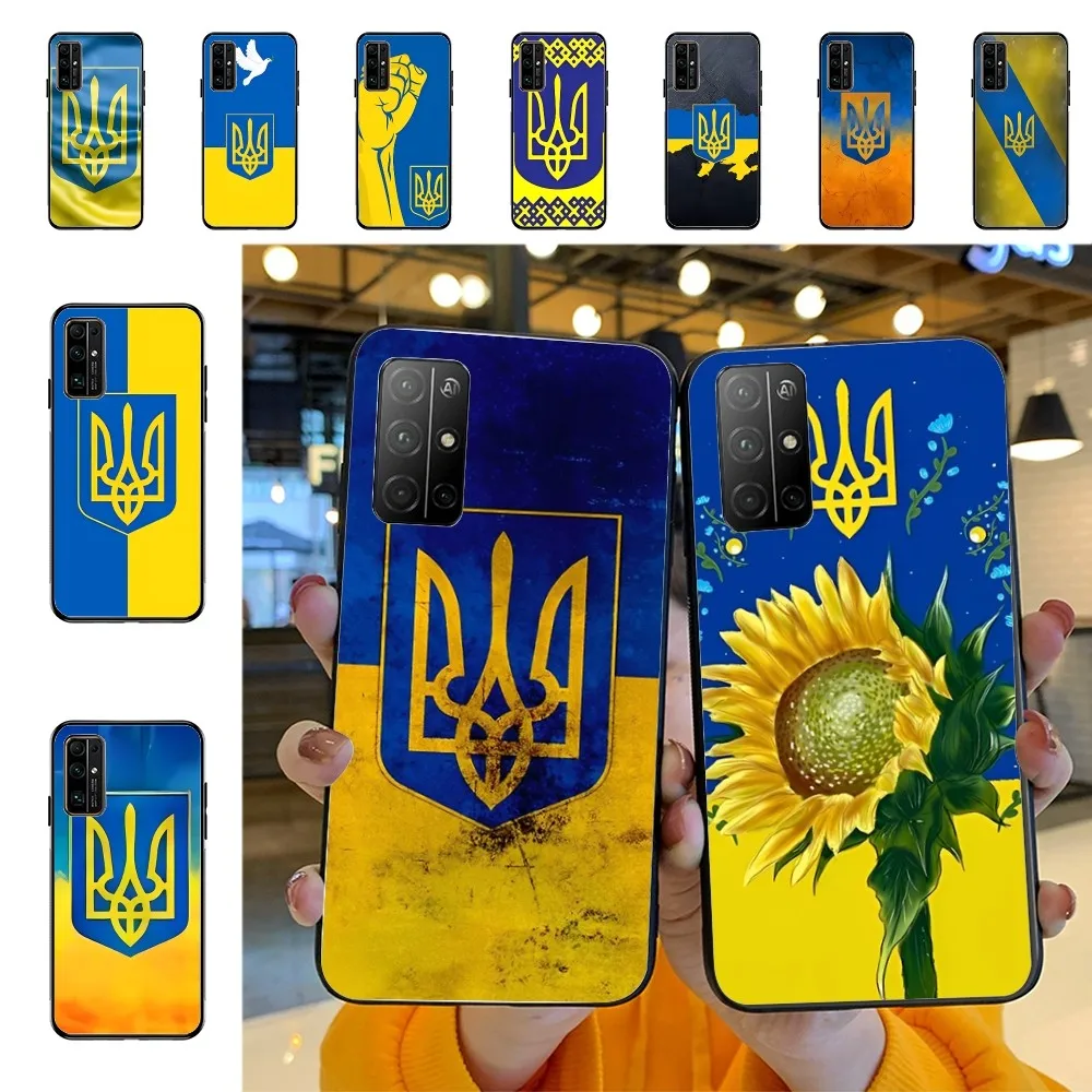 

A-Ukraine Flag Phone Case For Huawei Honor 10 lite 9 20 7A pro 9X pro 30 pro 50 pro 60 pro 70 pro plus