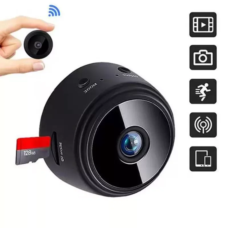 Mini Camera WiFi Cameras 1080P Night Version Micro Voice Recorder Wireless Camcorder Home Security DVR Night Vision APP Control
Mini Camera WiFi Cameras 1080P Night Version Micro Voice Recorder Wireless Camcorder Home Security DVR Night Vision APP Control