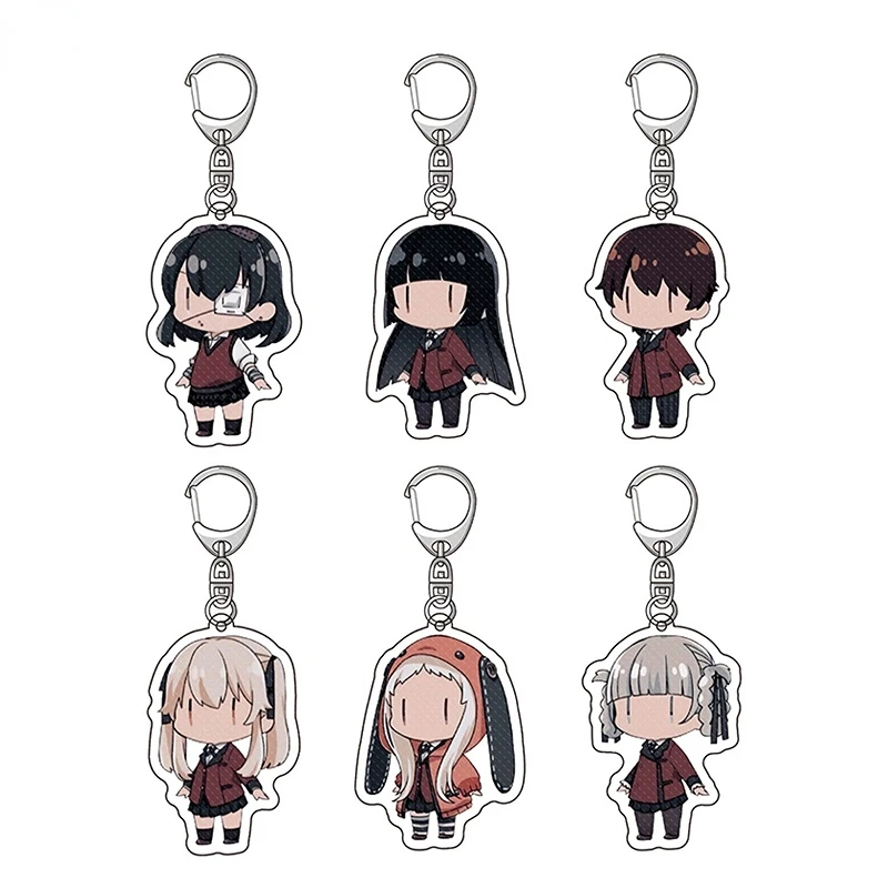 New Kakegurui Jabami Yumeko Figures Keychain Fans Gift Cartoon Printed Sided Acrylic Pendant Key Chain Bag Charm Decoration Gift
New Kakegurui Jabami Yumeko Figures Keychain Fans Gift Cartoon Printed Sided Acrylic Pendant Key Chain Bag Charm Decoration Gift