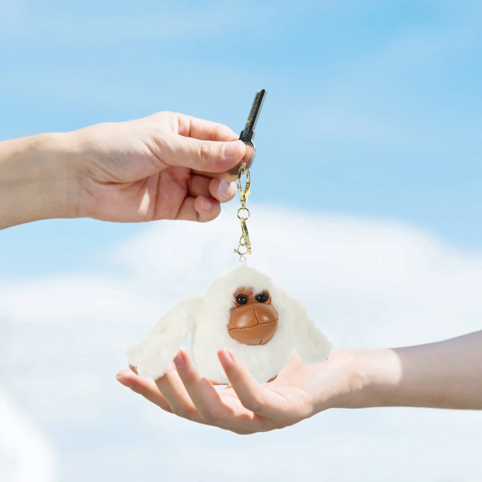 Plush Gorilla Pendant Keychain Stuffed Cartoon Animal Key Ring Purse Hanging Ornament
Plush Gorilla Pendant Keychain Stuffed Cartoon Animal Key Ring Purse Hanging Ornament