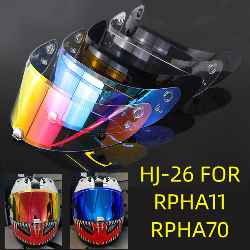 Motorcycle Helmet Visor High Quality PC Visor Lens For RPHA11 RPHA70 HJ-26 Lens Anti-UV Night Vision Motorcycle Accessories
Motorcycle Helmet Visor High Quality PC Visor Lens For RPHA11 RPHA70 HJ-26 Lens Anti-UV Night Vision Motorcycle Accessories