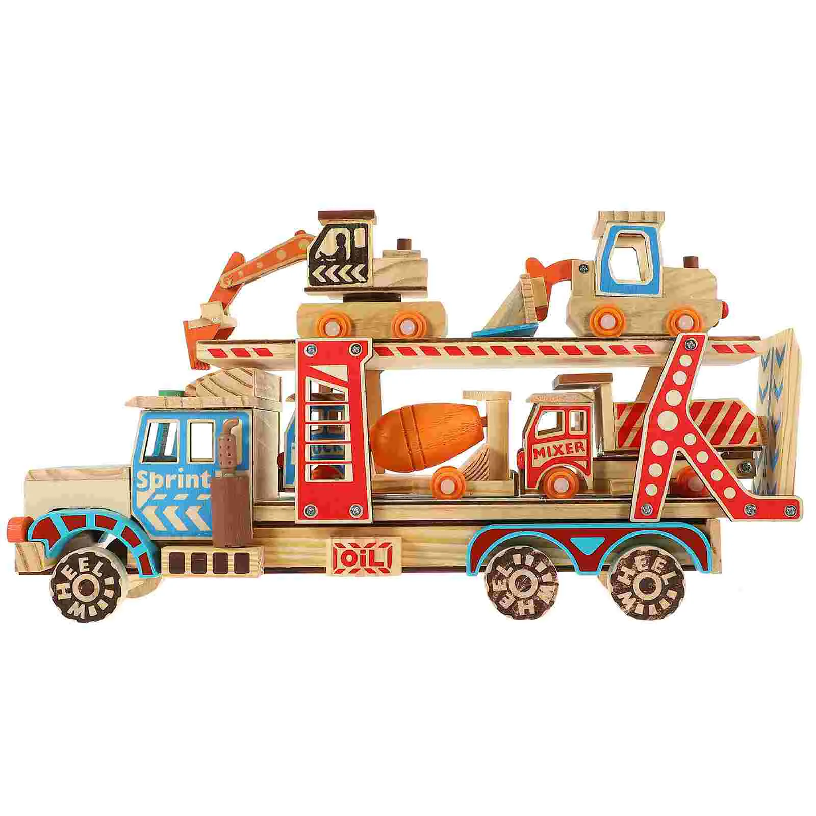 Construction Vehicle Decor Car Model Toys Engineering Models Wooden Crafts Child
Construction Vehicle Decor Car Model Toys Engineering Models Wooden Crafts Child