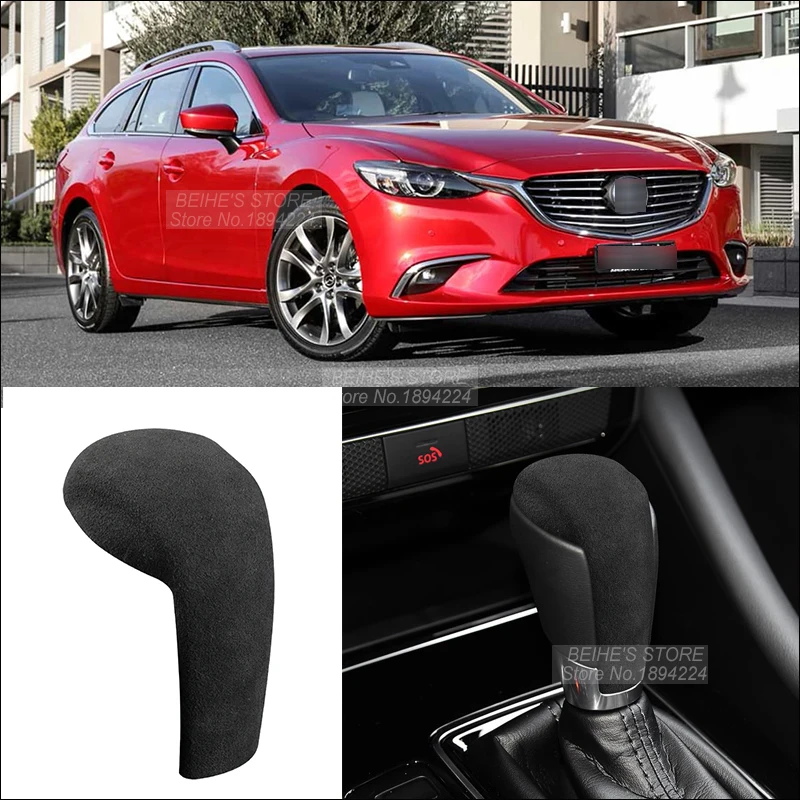 Alcantara Suede Gear Shift Cover Car Interior Head Shifter Knob Frame Trim Protection Case For Mazda ATENZA 2014-2020
Alcantara Suede Gear Shift Cover Car Interior Head Shifter Knob Frame Trim Protection Case For Mazda ATENZA 2014-2020