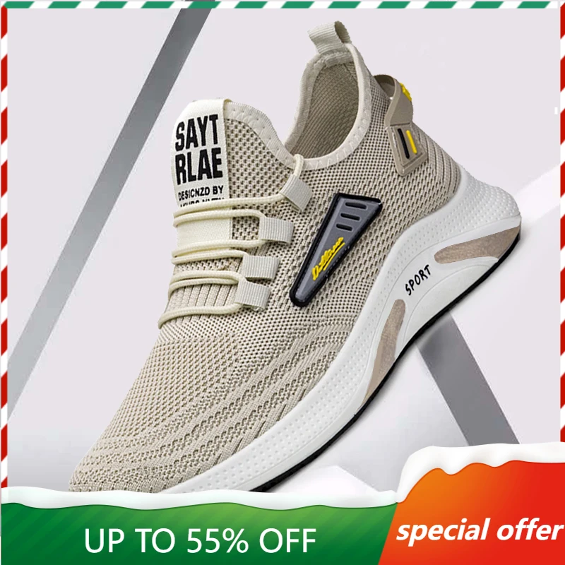 Fashion Running Men's Shoes Air Cushion Breathable Male Mesh Sports Sneakers Relaxed Light Casual Shoes for Men AthleticTrainers 
Fashion Running Men's Shoes Air Cushion Breathable Male Mesh Sports Sneakers Relaxed Light Casual Shoes for Men AthleticTrainers