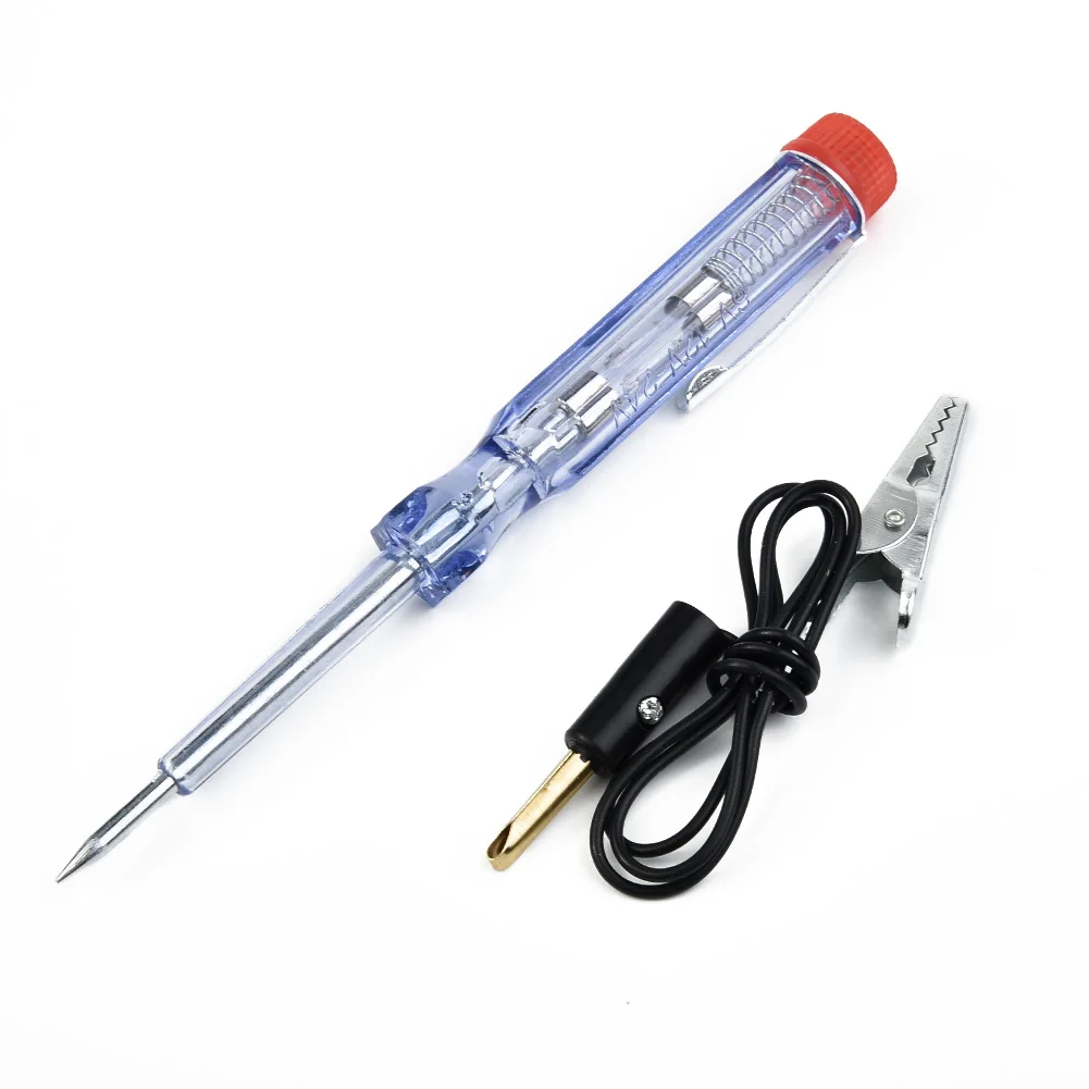 6V-24V Car Circuit Tester Probe Light System Test Probe Vehicle Test Lamp Voltage Test Pen Detector Auto Repair Accessories
6V-24V Car Circuit Tester Probe Light System Test Probe Vehicle Test Lamp Voltage Test Pen Detector Auto Repair Accessories
