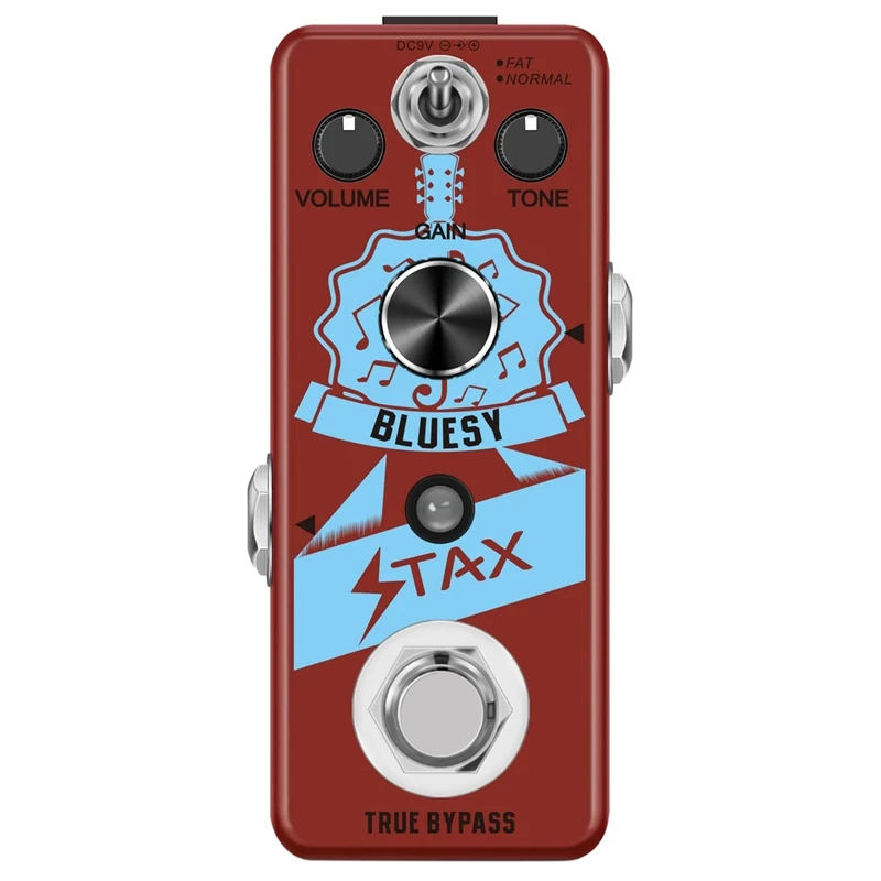 Педаль Stax для искажения гитары, старинная педаль в стиле Bluesy, вакуумный трубчатый усилитель, широкий диапазон частоты отклика с функцией True ...
Педаль Stax для искажения гитары, старинная педаль в стиле Bluesy, вакуумный трубчатый усилитель, широкий диапазон частоты отклика с функцией True ...