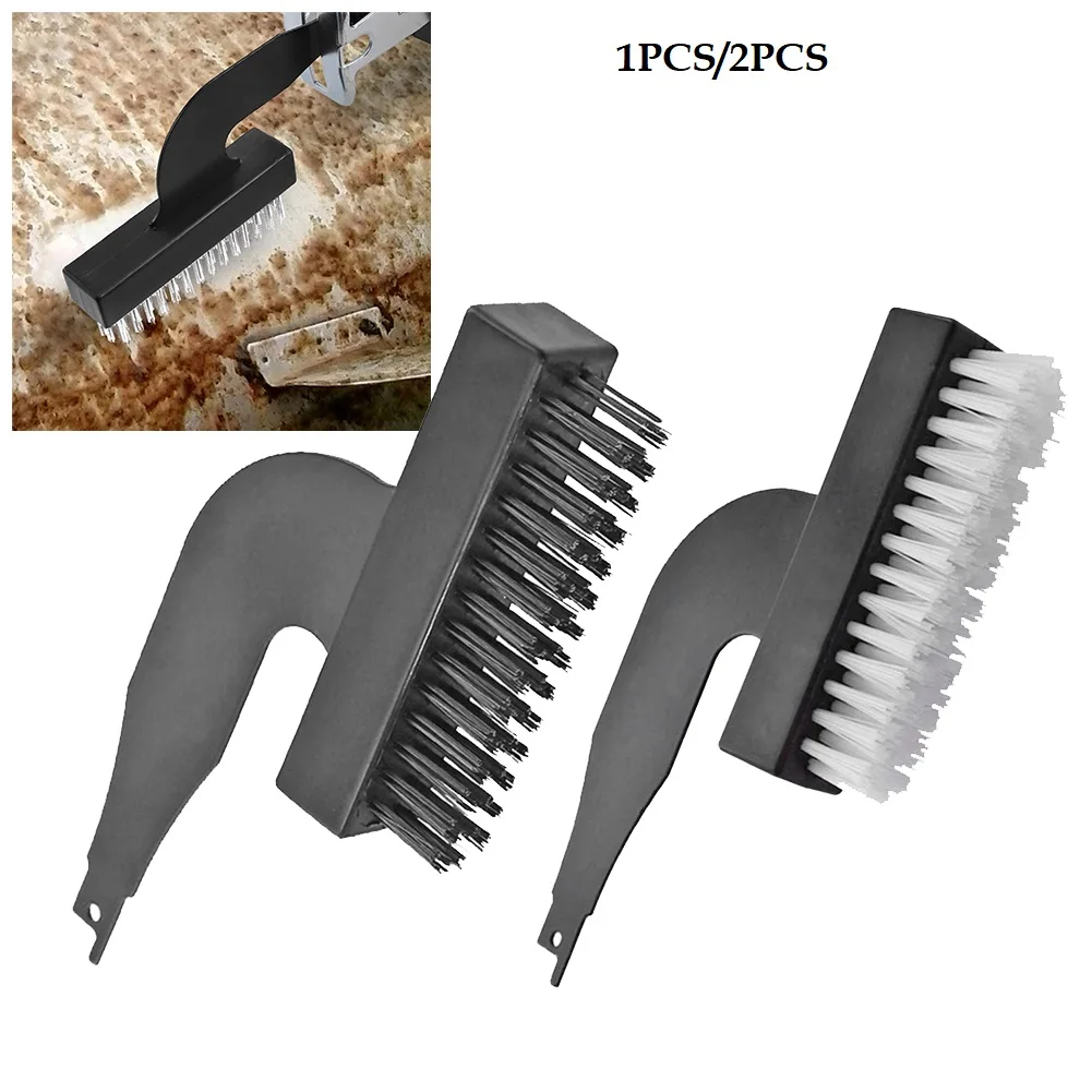 Electric Cleaning Wire Brush Kit Saber Saw Reciprocating Saw Universal Brush Head Cleaning Paint/Rust Removal Grinding Tool
Electric Cleaning Wire Brush Kit Saber Saw Reciprocating Saw Universal Brush Head Cleaning Paint/Rust Removal Grinding Tool