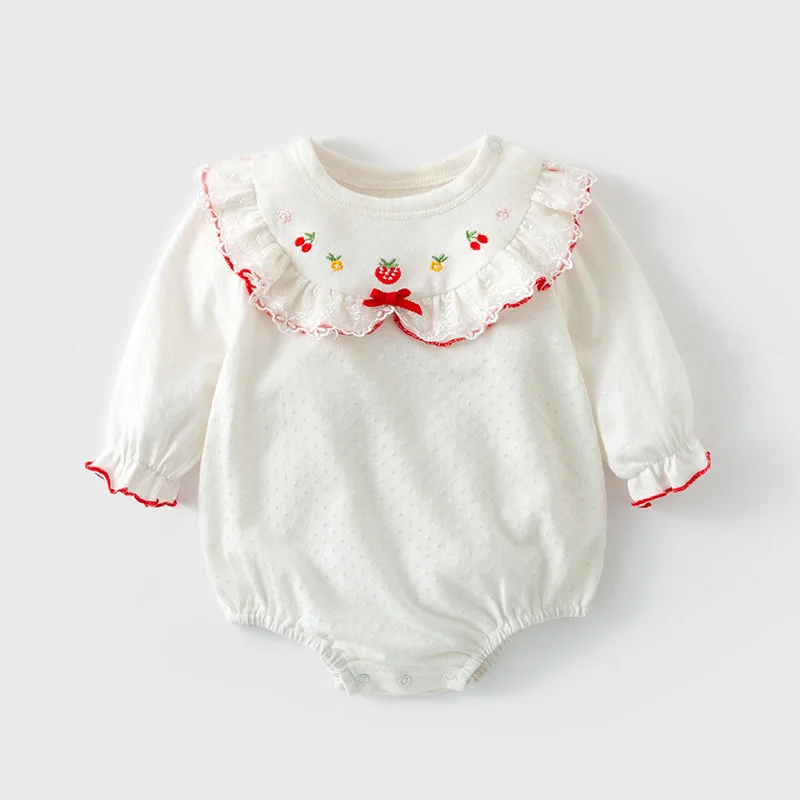 Children's Clothes Spring 2022 New Baby One-piece Clothes Newborn Clothes Strawberry Baby Long Sleeve Climbing
Children's Clothes Spring 2022 New Baby One-piece Clothes Newborn Clothes Strawberry Baby Long Sleeve Climbing