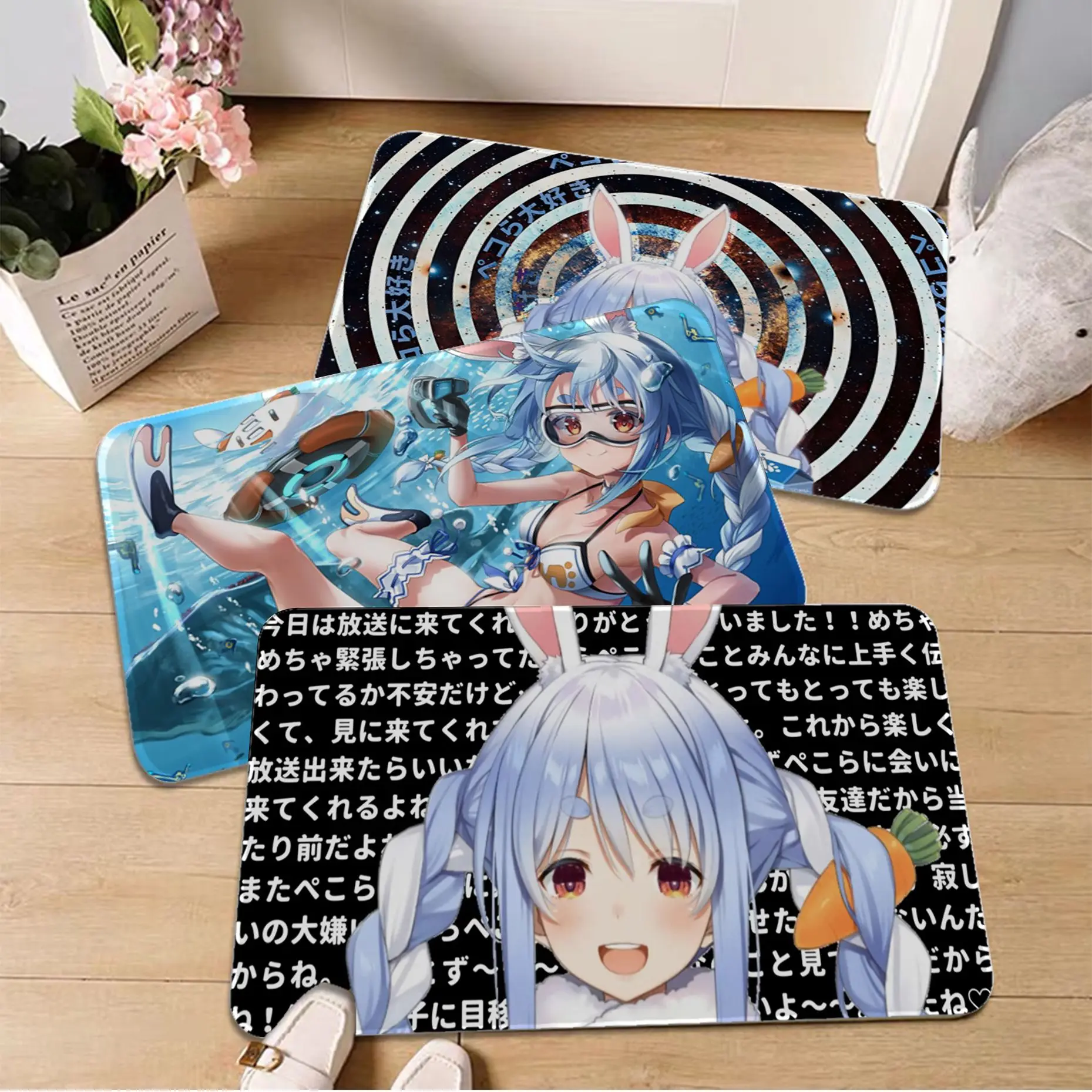 Usada Pekora Cute Hallway Long Rugs Retro Multiple Choice Living Room Kitchen Rug Non-Slip Modern Home Decor
Usada Pekora Cute Hallway Long Rugs Retro Multiple Choice Living Room Kitchen Rug Non-Slip Modern Home Decor